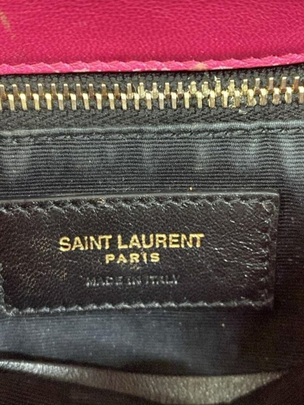 Saint Laurent Paris Shoulder Bag Pink Chain - Picture 8 of 15